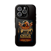 Phone Case - "American Fathers: Trillion Dollar Child Trafficking" Impact-Resistant Protective Case