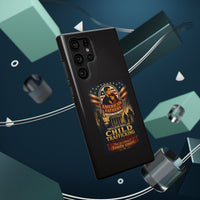 Phone Case - "American Fathers: Trillion Dollar Child Trafficking" Impact-Resistant Protective Case