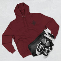 Minimalist Hoodie — Small Chest DCCC Graphic Fleece Pullover