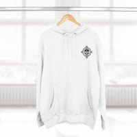 Minimalist Hoodie — Small Chest DCCC Graphic Fleece Pullover