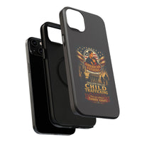 Phone Case - "American Fathers: Trillion Dollar Child Trafficking" Impact-Resistant Protective Case
