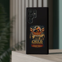 Phone Case - "American Fathers: Trillion Dollar Child Trafficking" Impact-Resistant Protective Case