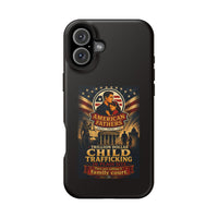 Phone Case - "American Fathers: Trillion Dollar Child Trafficking" Impact-Resistant Protective Case