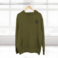 Minimalist Hoodie — Small Chest DCCC Graphic Fleece Pullover