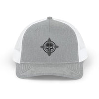 Embroidered DCCC Zia Skull Snapback Trucker Cap