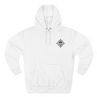 Minimalist Hoodie — Small Chest DCCC Graphic Fleece Pullover
