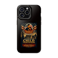 Phone Case - "American Fathers: Trillion Dollar Child Trafficking" Impact-Resistant Protective Case