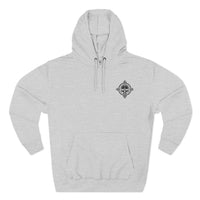 Minimalist Hoodie — Small Chest DCCC Graphic Fleece Pullover