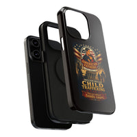 Phone Case - "American Fathers: Trillion Dollar Child Trafficking" Impact-Resistant Protective Case