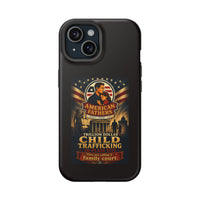 Phone Case - "American Fathers: Trillion Dollar Child Trafficking" Impact-Resistant Protective Case