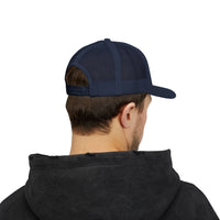 Duke City Hat Trucker Cap with Native Sun Medallion Patch
