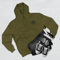 Minimalist Hoodie — Small Chest DCCC Graphic Fleece Pullover