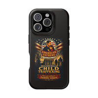 Phone Case - "American Fathers: Trillion Dollar Child Trafficking" Impact-Resistant Protective Case