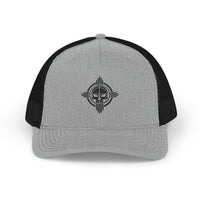 Embroidered DCCC Zia Skull Snapback Trucker Cap