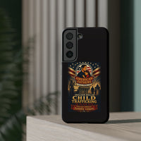 Phone Case - "American Fathers: Trillion Dollar Child Trafficking" Impact-Resistant Protective Case