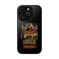 Phone Case - "American Fathers: Trillion Dollar Child Trafficking" Impact-Resistant Protective Case