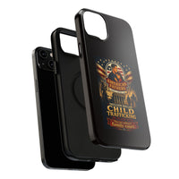 Phone Case - "American Fathers: Trillion Dollar Child Trafficking" Impact-Resistant Protective Case
