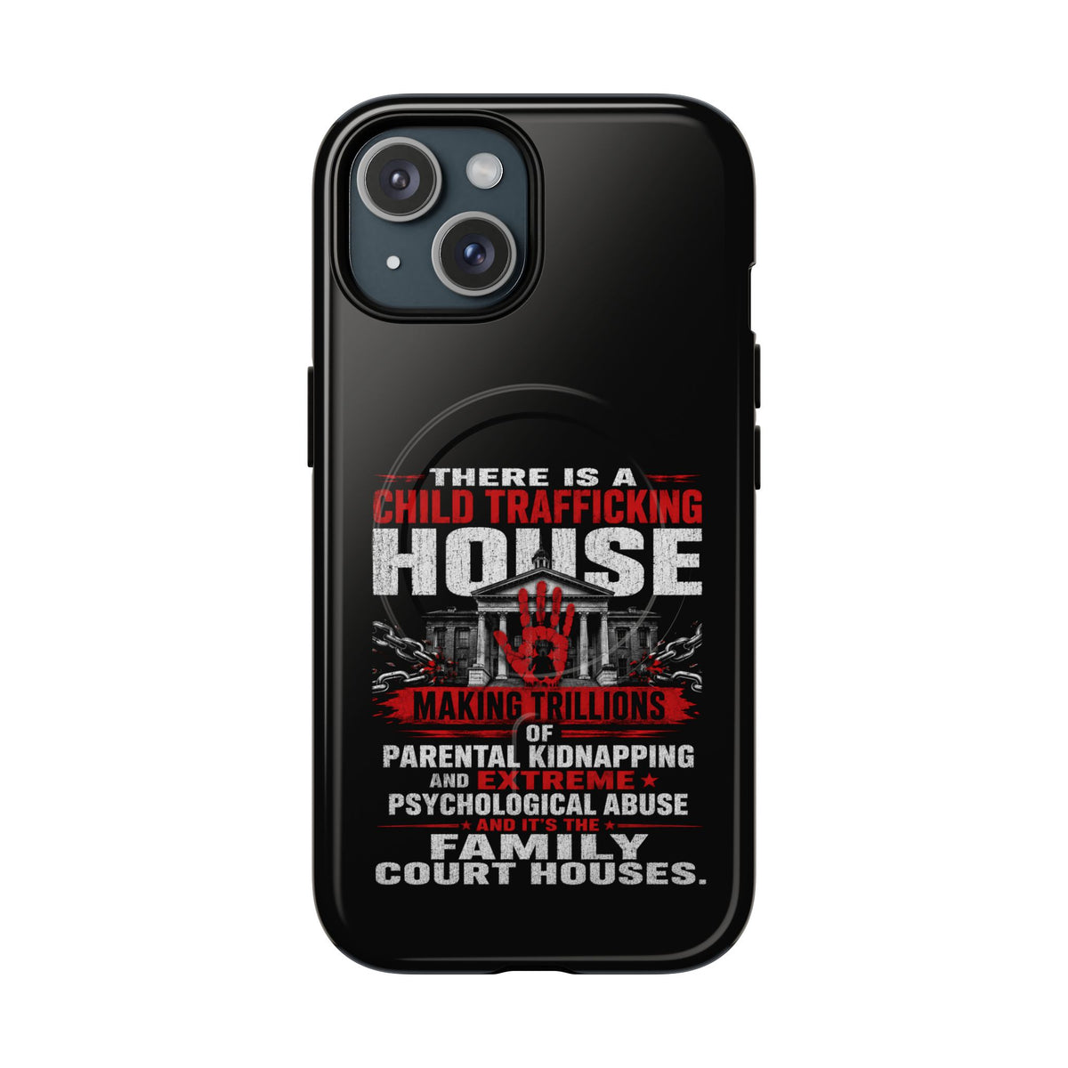 Tough Magnetic Case — 'There Is A CT House' Awareness Phone Case