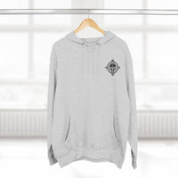 Minimalist Hoodie — Small Chest DCCC Graphic Fleece Pullover