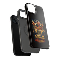 Phone Case - "American Fathers: Trillion Dollar Child Trafficking" Impact-Resistant Protective Case