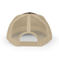 Duke City Hat Trucker Cap with Native Sun Medallion Patch
