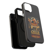 Phone Case - "American Fathers: Trillion Dollar Child Trafficking" Impact-Resistant Protective Case