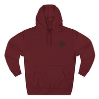 Minimalist Hoodie — Small Chest DCCC Graphic Fleece Pullover