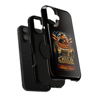 Phone Case - "American Fathers: Trillion Dollar Child Trafficking" Impact-Resistant Protective Case