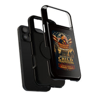 Phone Case - "American Fathers: Trillion Dollar Child Trafficking" Impact-Resistant Protective Case