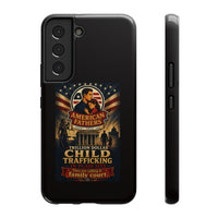 Phone Case - "American Fathers: Trillion Dollar Child Trafficking" Impact-Resistant Protective Case