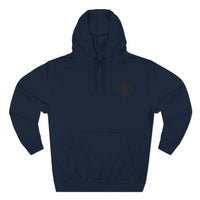 Minimalist Hoodie — Small Chest DCCC Graphic Fleece Pullover