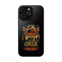 Phone Case - "American Fathers: Trillion Dollar Child Trafficking" Impact-Resistant Protective Case