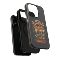 Phone Case - "American Fathers: Trillion Dollar Child Trafficking" Impact-Resistant Protective Case